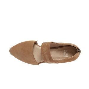 Eileen Fisher Hall Flat Pointy Suede Flats Sz 8.5